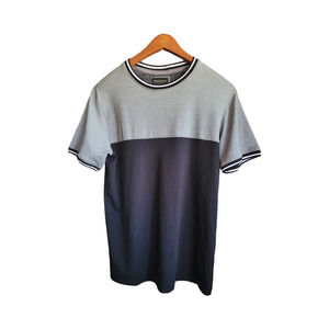 𝅺DENIM AND FLOWER RICKY SINGH Grey and Black Crewneck Sz. Men S